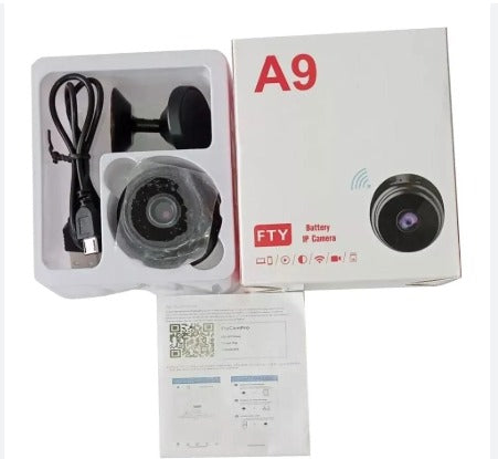 🛍️ Mini Cámara Espía Wi-Fi HD